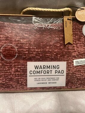 🧡 3/$15 Lavender-Infused Warming Comfort Pad — Rose Mauve